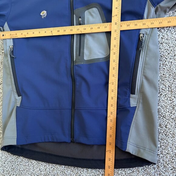 Mountain Hardwear Mens XL Jacket Blue & Gray Windproof Water-Resistant - Picture 9 of 15